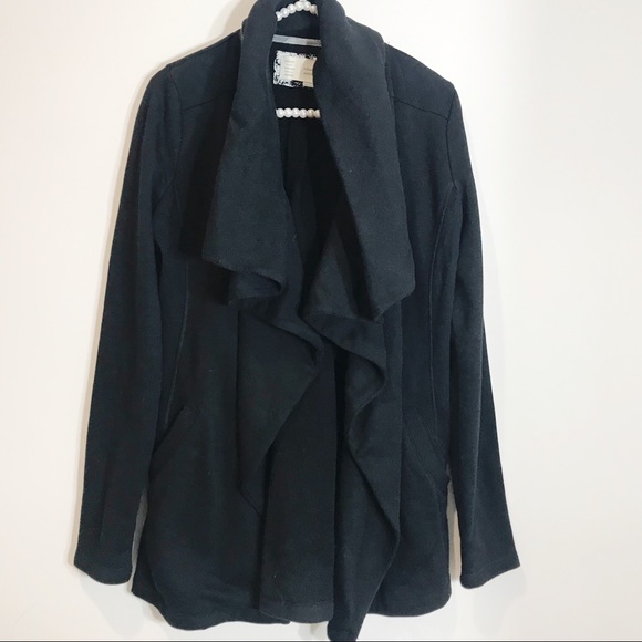 Anthropologie Sweaters - Anthropologie Saturday Sunday black Small cardigan